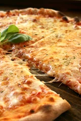 Deurstickers Pizzeria Pizza margharita