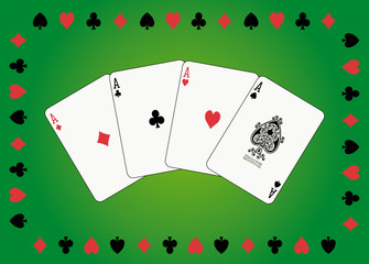 Aces poker