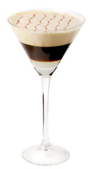 Coffee cocktail with alcohol in glass #19
