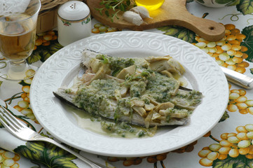 Filetti di branzino ai carciofi - Secondi di pesce