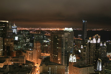 Fototapeta premium Sanfrancisco in night