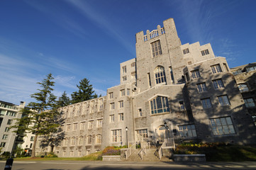 Buildings in university of British Columbia