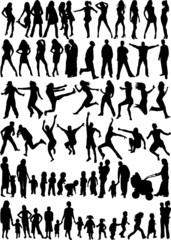 Subject People Silhouettes - Big Collection
