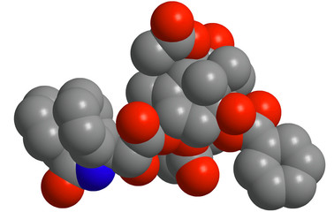3d model of molecular structure