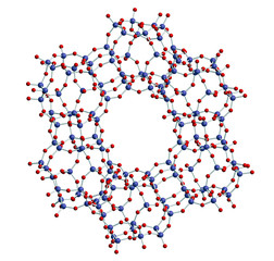 3d model of molecular structure