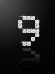 Fototapeta premium 輝く数字