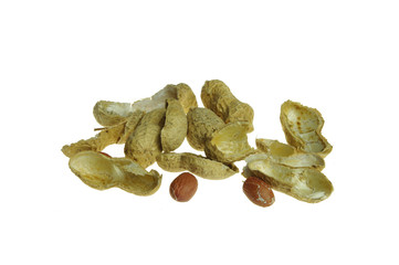 Peanuts (shells on and opened)