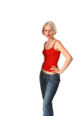 Fototapeta premium Young attractive female
