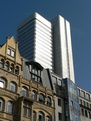 Fototapeta na wymiar Frankfurt/Main-Skyscraper in City 01