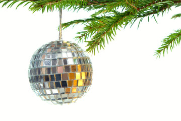 christmas ornament with christmas tree
