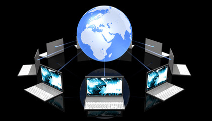 Black Laptops Aroun The World