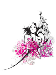 abstract design artwork t-shirt