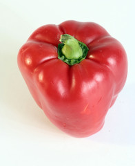 Close-up picture of shiny pepper