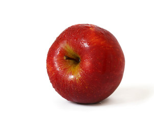 Red apple isolated on a white background