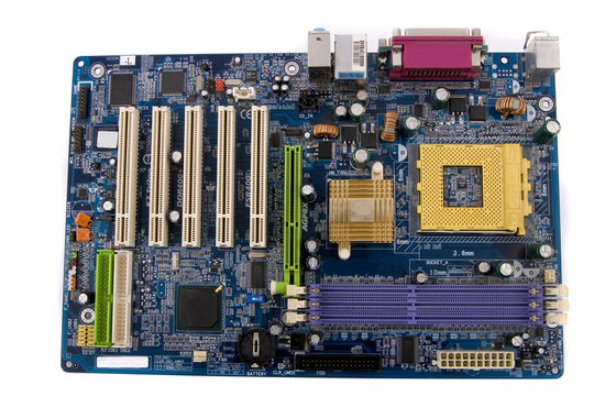 motherboard closeup