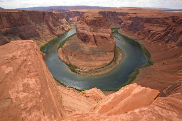 Horseshoe Bend eine Schleife des Colorado River bei Page