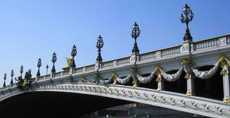 Fotobehang Pont Alexandre III pont alexandre III
