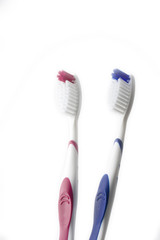 toothbrush isolated on white background