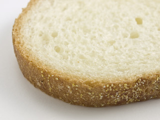Slice of Bread angle close up
