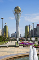 on the Avenue of the republic