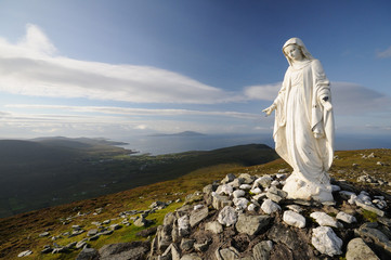 The holy Mary on Achill Island