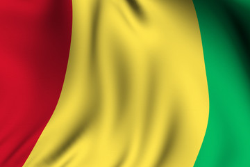 Rendered Guinean Flag
