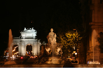 Fototapeta na wymiar Madrid Landmarks