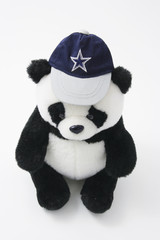 Soft Toy Panda Wearing Cap
