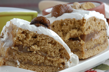 Torta di castagne - Kastanientorte - Dolci Trentino Alto A.