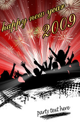 Sylvester Party Flyer
