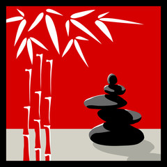 Vector Feng Shui Scene