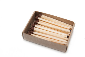 match box isolated on white