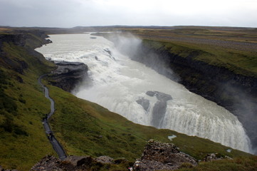 Gulfoss Wasserfall