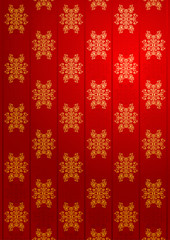 Red and gold glamour wallpaper