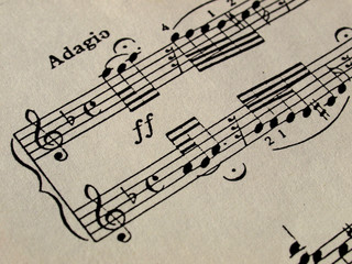 Music sheet score