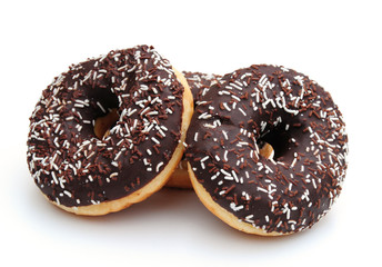 chocolate donuts