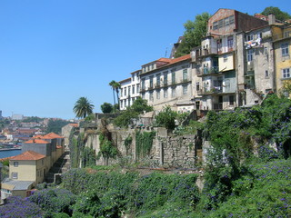 Fototapeta na wymiar Sur les bords du Douro, à Porto