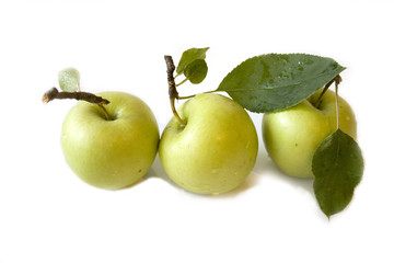 three apples