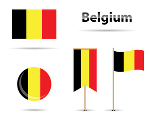 Belgium Flags