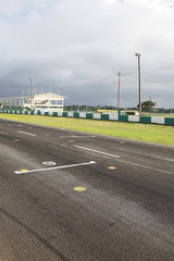 Starting grid in front of the pit lane of Killarney Race Track