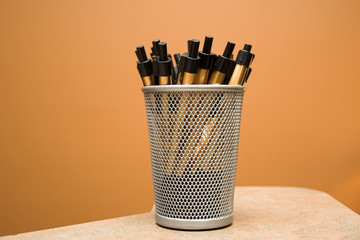 cup of pens