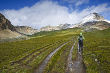 Hiker in Ban National Park