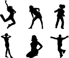 Obraz premium Set people. Vector. Similar images can be found in my gallery.