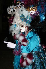 Carnaval de Venise bleu