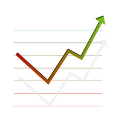 fl&egrave;che qui monte