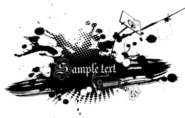 Obraz premium Abstract illustration on white background.