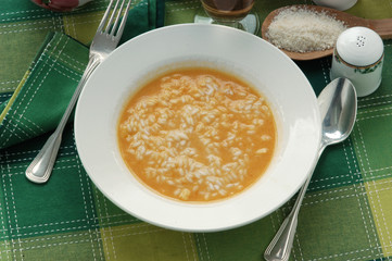 Riso con la zucca - Primi Emilia Romagna