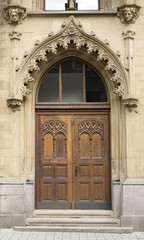 Old door in the German Town