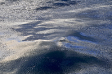 Ocean water surface
