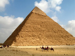 Fototapeta na wymiar The great pyramid